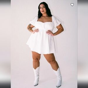 Princess Polly White Mini Dress